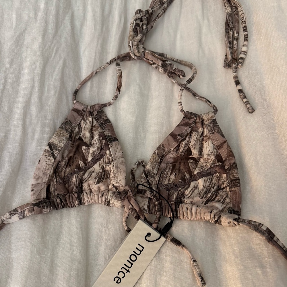Montce Camo Euro Bow Bikini Top - Picture 8 of 10
